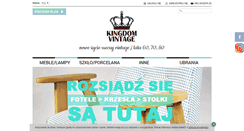 Desktop Screenshot of kingdomofvintage.com