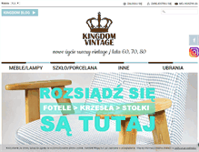 Tablet Screenshot of kingdomofvintage.com